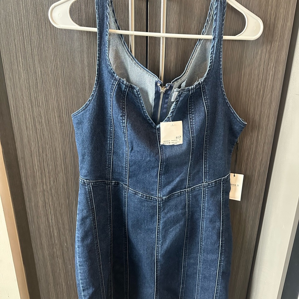 Denim Sleeveless Dress